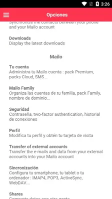 Mailo android App screenshot 3